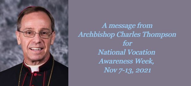 archbishop_thompson-2 A Message of Encouragement